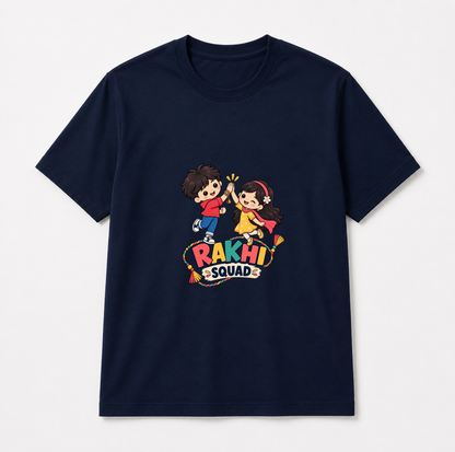 Rakhi Squad Brother Sister T-Shirt