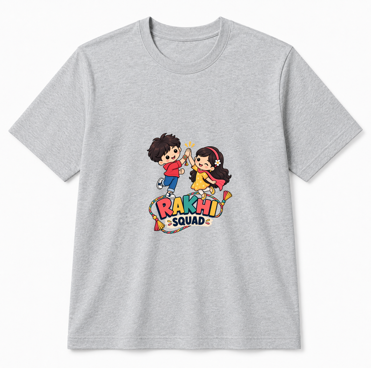 Rakhi Squad Brother Sister T-Shirt