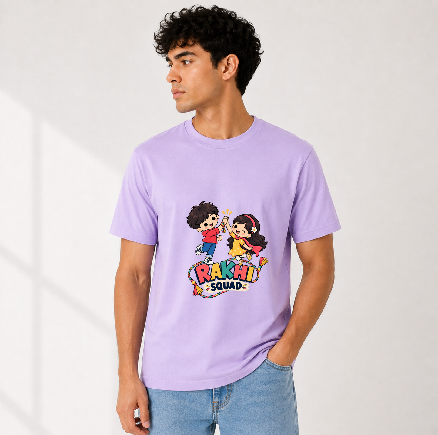 Rakhi Squad Brother Sister T-Shirt