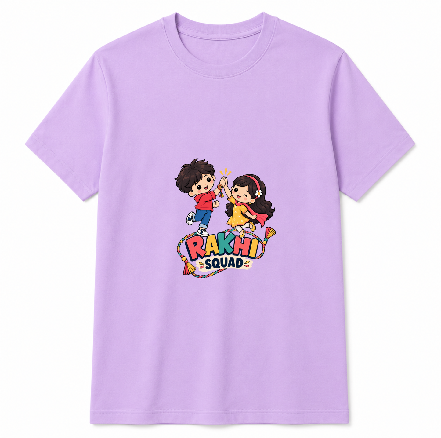 Rakhi Squad Brother Sister T-Shirt