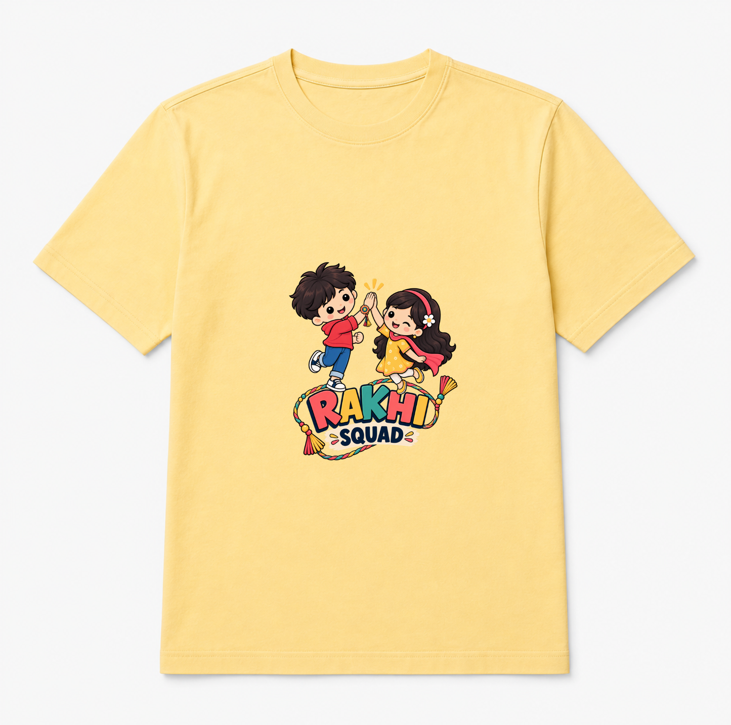 Rakhi Squad Brother Sister T-Shirt