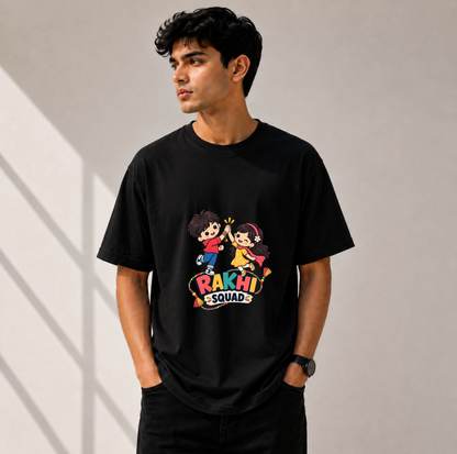Rakhi Squad Brother Sister T-Shirt